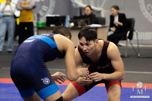 В спортивном комплексе «Субедей» проходит Чемпионат Сибирского федерального округа по спортивной борьбе