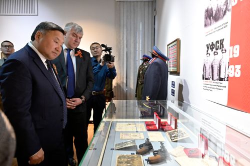 В Национальном музее открылась выставка, посвященная истории военного мундира сотрудников органов безопасности