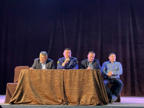 Меры профилактики преступлений обсудили жители Дзун-Хемчикского района