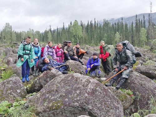 Юные туристы из Тувы прошлись по горам Кузбасса