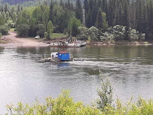 В Туве открыты паромные переправы