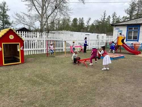В детском саду села Шеми открыли детскую площадку
