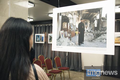 В Туве открылась фотовыставка фронтового фотокорреспондента «Российской газеты»