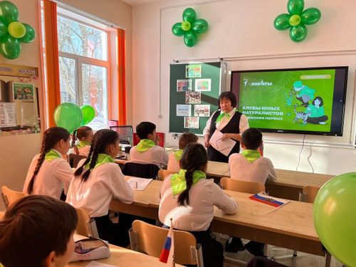 В школе села Сосновка открылись Клуб юных натуралистов и Центр детских инициатив