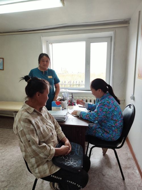 В Барун-Хемчикском районе Тувы продолжается диспансеризация сельских жителей