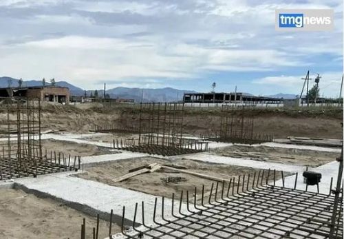 Шагаан-Арыгда чаа котельная тудуунда: Оран-саваның таваан кудуп турар