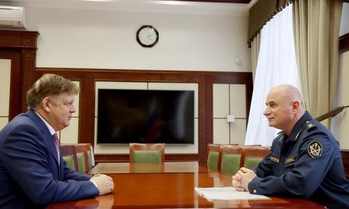 Полномочный представитель провёл рабочую встречу с начальником ГУФСИН России по Новосибирской области Аланом Купеевым
