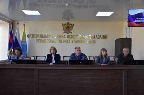 В УФСИН по Республике Тыва ветераны УИС встретились с молодыми сотрудниками