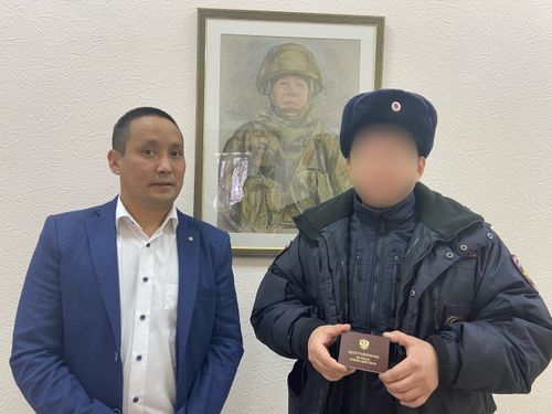 Очередной участник спецоперации получил удостоверение ветерана боевых действий