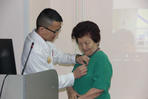 Екатерине Норбу вручили медаль «Общественное признание»