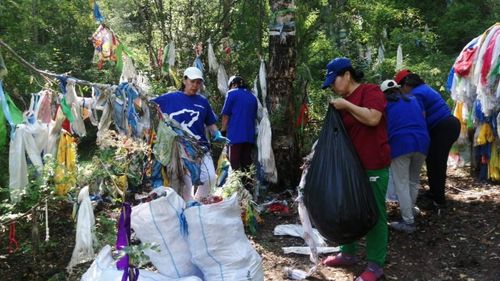 Экодесант «Единой России» побывал на Арголике