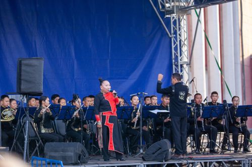 Духовой оркестр Правительства Тувы успешно выступил в Хакасии