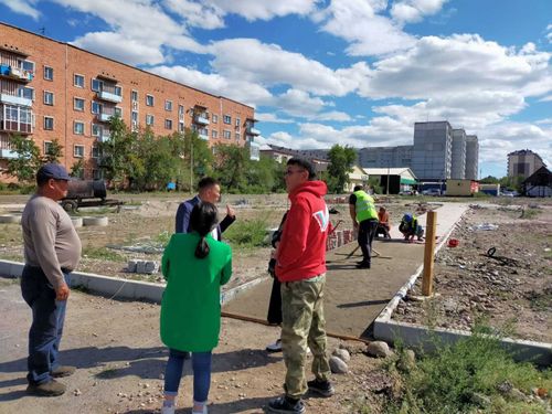 Благоустройство задержали: два объекта федерального благоустройства городской среды в Туве не будут сданы в срок