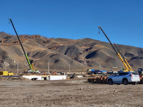 Строительство социально-значимых объектов Каа-Хемского района находится на контроле Правительства Тувы