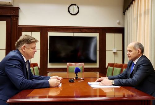 Анатолий Серышев биле Вадим Балашовтуң ужуражылгазының темазы – хамаатыларының күш-ажылчы эргелерин катап эгидери болган