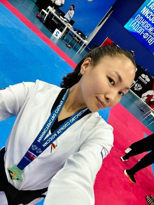 Джецун-Шолбана Кара-оол стала четырёхкратной чемпионкой России по паратхэквондо