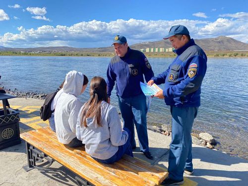 В Туве проходит всероссийская акция «Вода – безопасная территория»