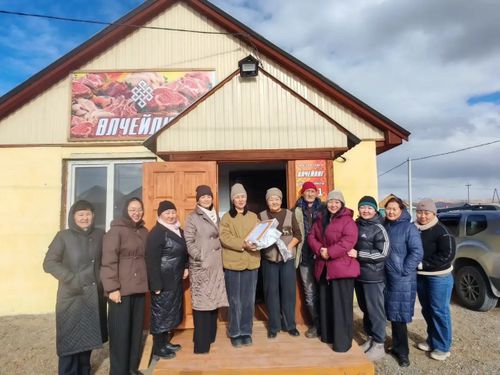 Благодаря социальному контракту в Хандагайты открылась мясная лавка