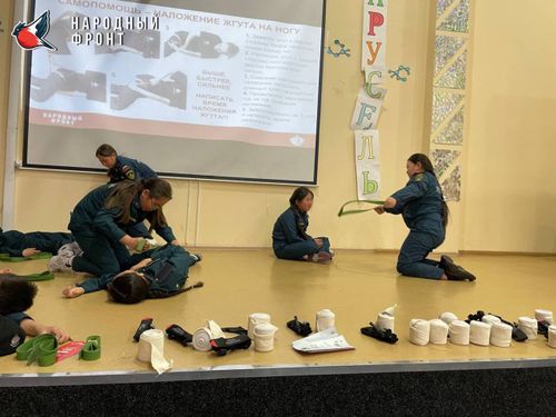 Школьникам Тувы рассказали об основах оказания первой медицинской помощи