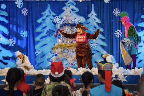 Зимняя сказка: Детям военнослужащих устроили настоящий праздник