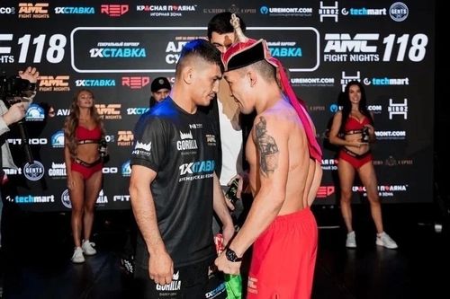 Тумер Ондар дважды стал победителем на AMC Fight Nights 118