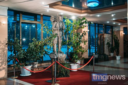 В Туве презентовали памятник «Дерсу Узала»