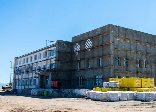 Курорт-дыштанылга комплекизинде тудуг ажылдары кидин түлүк