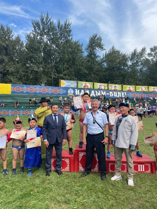 Туву посетил Олимпийский чемпион Павел Пинигин
