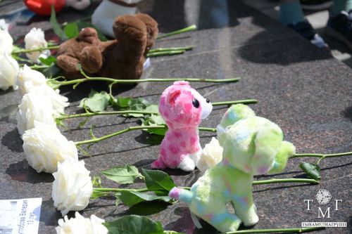 В Кызыле почтили память детей – жертв войны на Донбассе