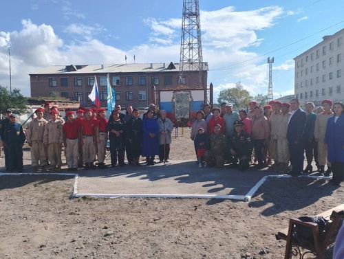 В Туве родственники погибших на СВО бойцов установили детскую площадку