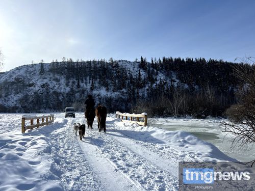 В селе Уюк благодаря нацпроекту построен «Народный мост»