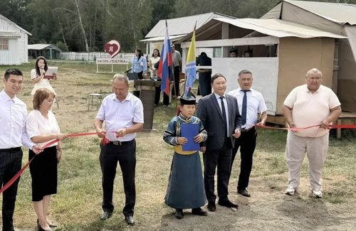 В лагере «Чодураа» стартовала третья смена с открытием новых корпусов