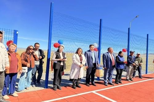 В Туве открылись новые детская и спортивная площадки