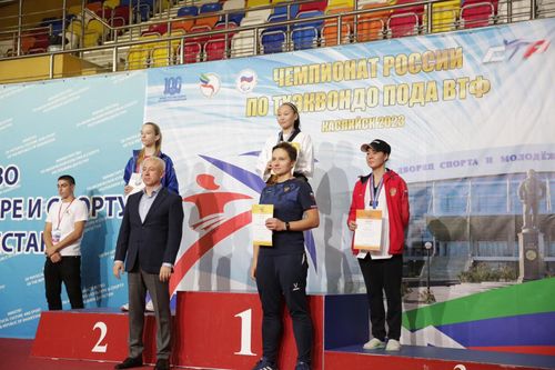 Спортсменка из Тувы стала победительницей чемпионата России по паратхэквондо