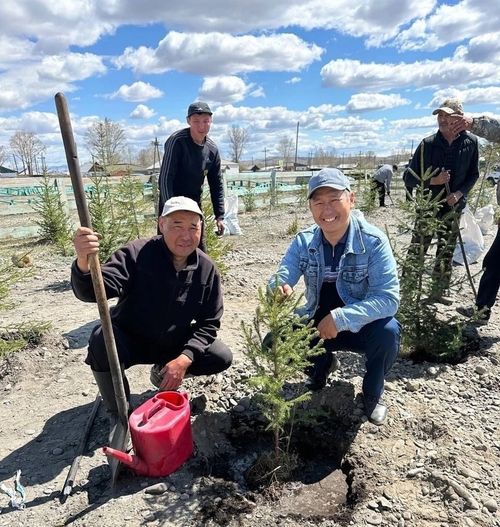 Сактыышкынның сады: Тывага 1200000 ажыг ыяшты тарып олуртур