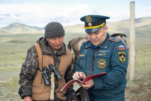 В Туве с начала пожароопасного сезона зарегистрировано 106 степных пожаров