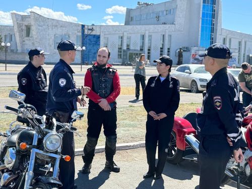 Байкерам Тувы рассказали о важности соблюдения ПДД