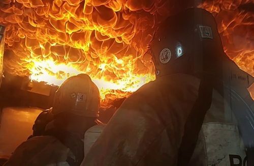 В Туве во время пожара погиб мужчина