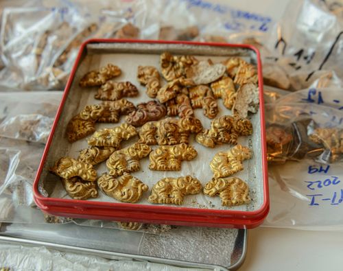 В Эрмитаж для реставрации прибыли уникальные находки из кургана Чинге-Тей