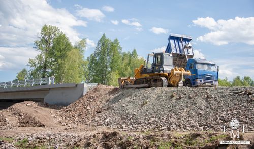 В Барун-Хемчикском районе возводятся два новых моста