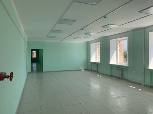 В Шагонаре походит к концу проведение капитального ремонта местной гимназии