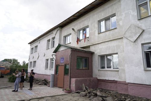 Тува проводит капитальный ремонт детского сада в Луганской Народной Республике