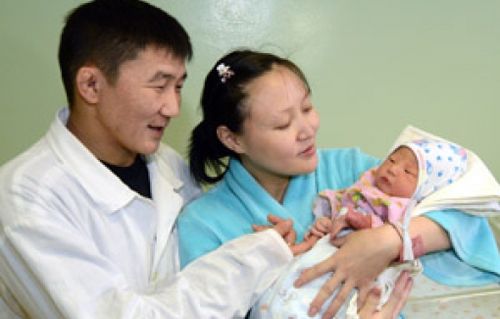 В Туве родились 97% проживающего населения