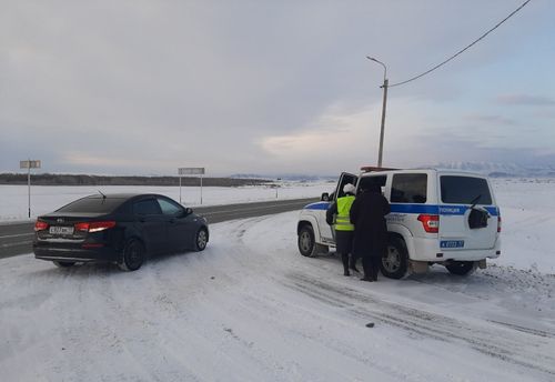 В Эрзинском районе проходят рейды по выявлению нарушителей ПДД