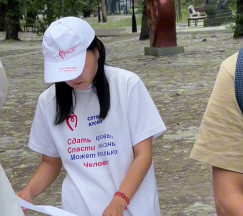 Кызыл присоединился к Всероссийской эстафете «Огонь жизни»