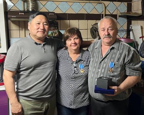 Глава Тувы побывал в гостях у семьи Обрезановых