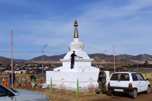 Ыдыктыг черлерни чаагайжыткан