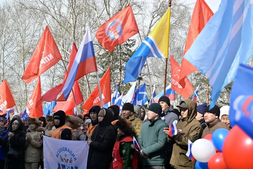 Владислав Ховалыг поздравил жителей Тувы с Днем воссоединения Крыма с Россией
