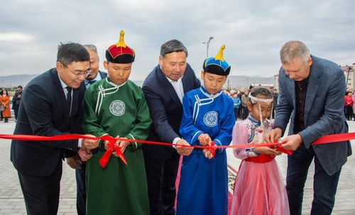 Национал төлевилел шугуму-биле «Спутник» микрорайонунда амгы үениң культура төвү ажыттынган