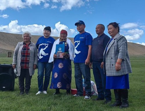 Заслуженный животновод Тувинской АССР Ховул Серээ отметила 80-летний юбилей